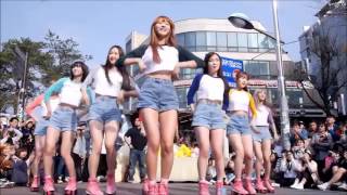 Mirrored Oh My Girl 오마이걸   One Step, Two Steps 한 발짝 두 발짝 거울모드