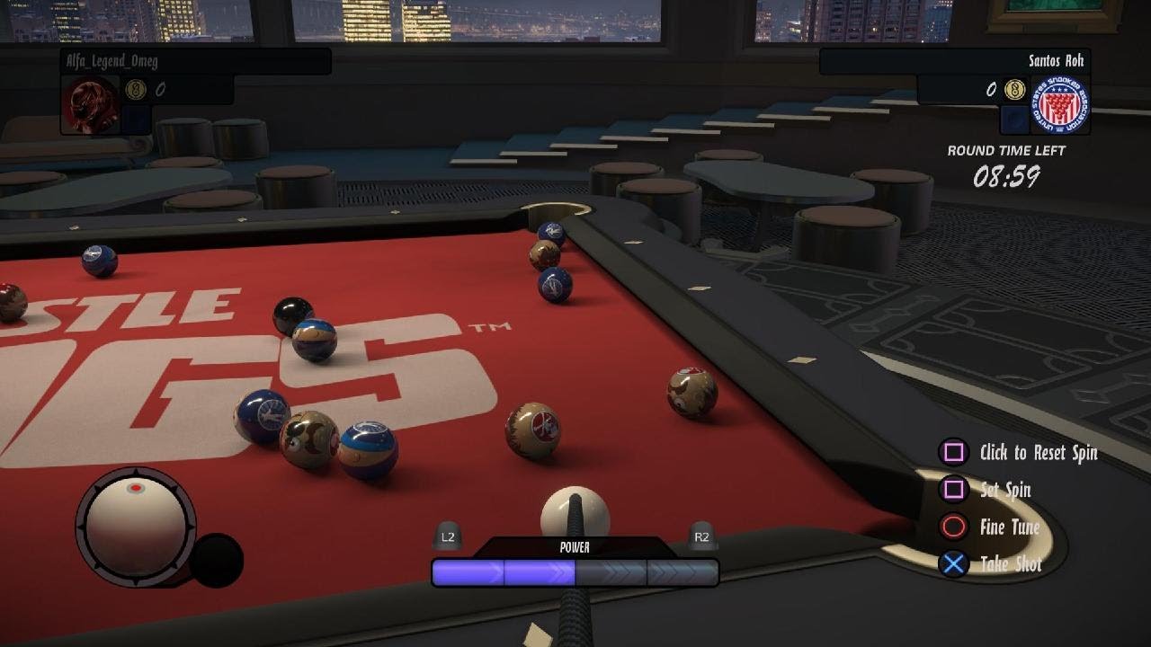 Hustle Kings,Blackball Master against Alfa_Legend_Omeg,well played