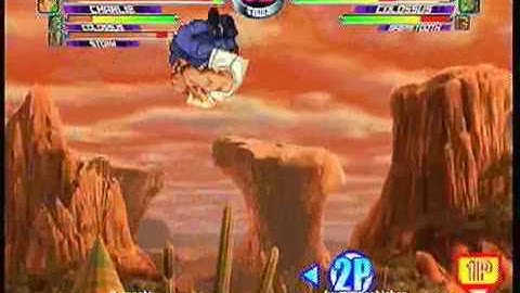 MvC2 Online (360): Brett (Cha/Storm/Col) vs FuzzyMooChicken (MM/Col/Sab) 10 .:5.12.10:.