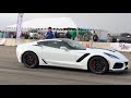 2019 Corvette ZR1 190.1mph run at 2018 Texas Mile (March)