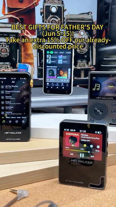 Best gifts for Father's Day(Jun 5-15)! #audioplayer#hifiwalker #mp3 #audioplayer