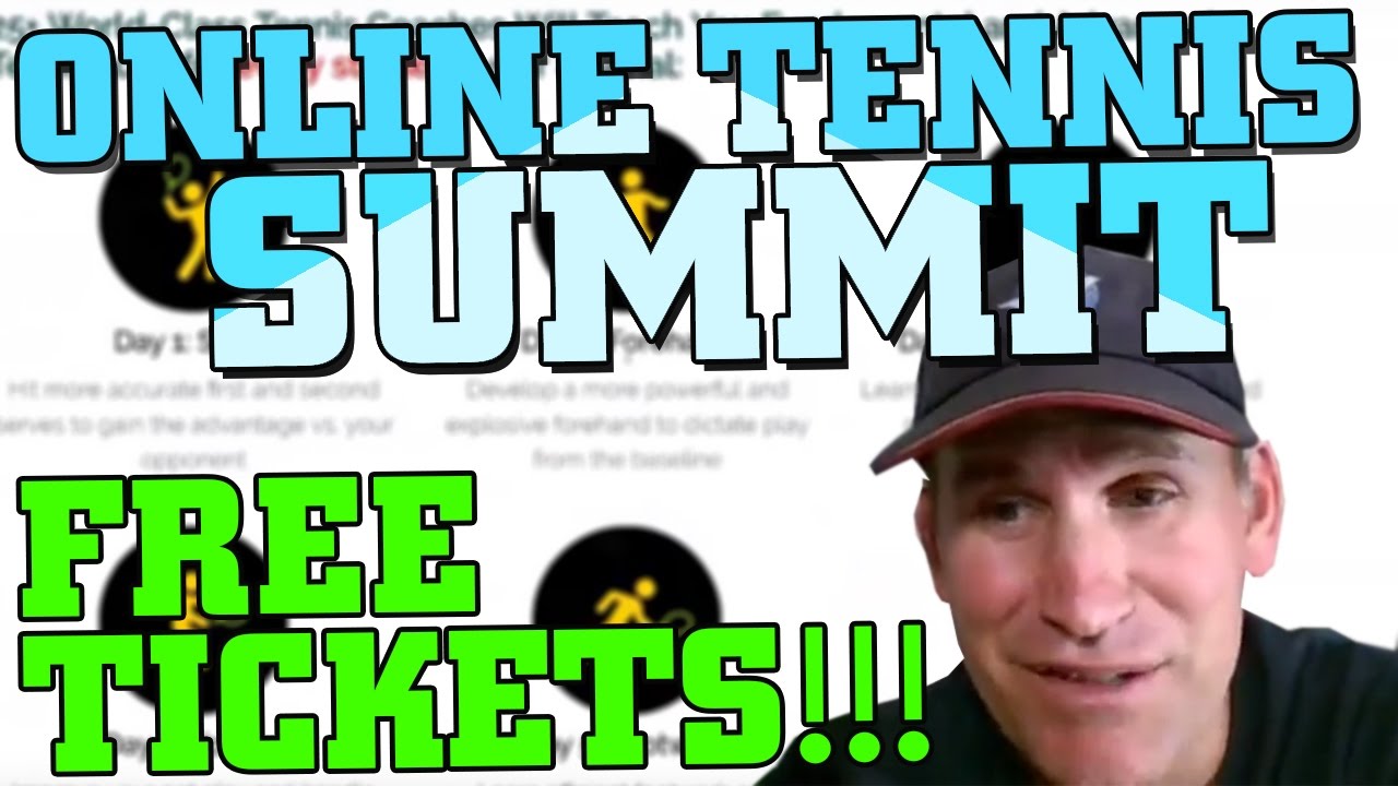 Love Online Tennis Instruction? Get a FREE TICKET to Online Tennis