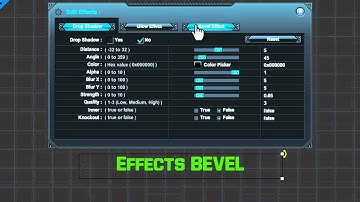 what is "glow" effect in Trendy Website Builder