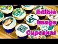 Edible Image Cupcake Toppers (For my Mom's Birthday) by Cookies Cupcakes and Cardio