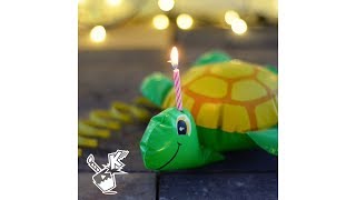 Happy Inflatable Turtle Birthday Traditional