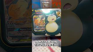 Snorlax And Eevee Tag Team Tin🔥‼️🚨 #pokemon #pokemontcg #pokemoncards #pokémon #pokemoncommunity