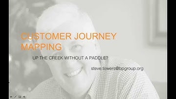 Customer Journey Mapping Dead In The Water