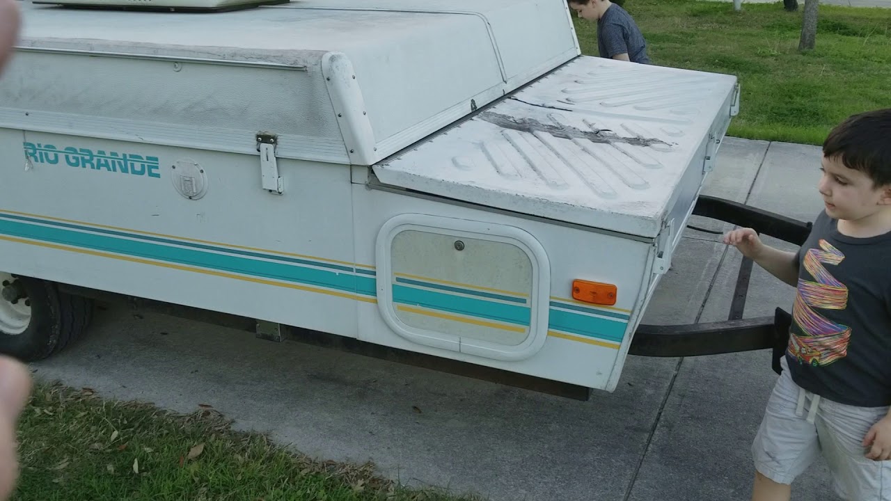 1998 coleman rio pop up camper