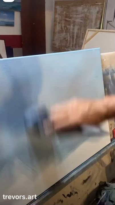 How i paint clouds in oil paint