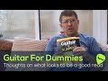 My first learning resource and quick review of guitar for dummies