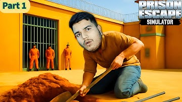 I Got Locked in Prison With A Spoon - Prison Escape Simulator - Part 1