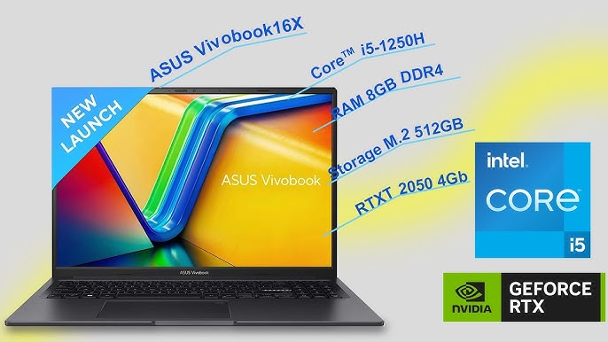 Asus Vivobook 16X Laptop YouTube Budget Best Review- 