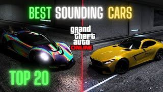 GTA 5 - TOP 20 BEST SOUNDING Cars in GTA Online! (Tunnels)