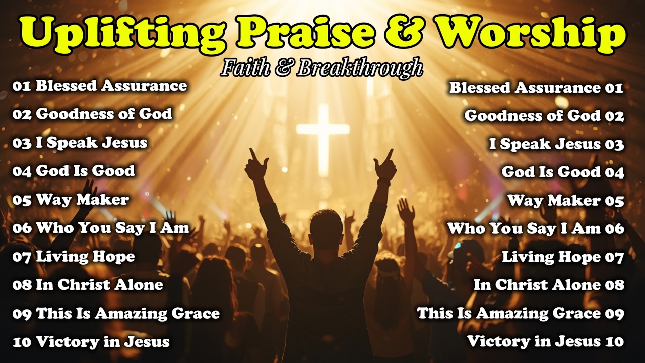 Uplifting Praise Worship to Strengthen Your Faith | I Speak Jesus, Way Maker, Victory in Jesus