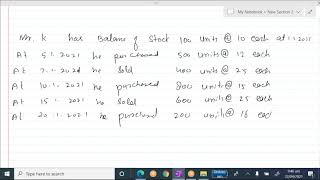 IAS 2 Inventory.6; FIFO and weighted average method; Perpetual system; periodic system