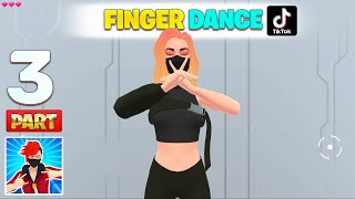 🆕 Max Level • Finger Dance 3D ( Tik Tok Game ) Mobile Apk Gameplay Walkthrough Part 3 iOS Android screenshot 3