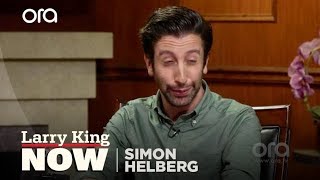 Simon Helberg imitates Nic Cage, Al Pacino, and Billy Baldwin...again! | Larry King Now | Ora.TV