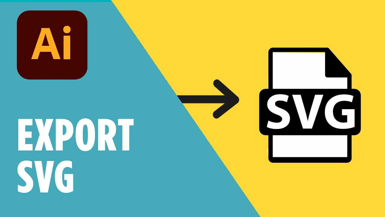 How to Export an SVG File from Adobe Illustrator - YouTube