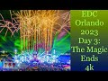 Edc orlando 2023 day 3 the magic ends 4k