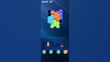Block! Hexa Puzzle | Rainbow A - Level 24 | Walkthrough