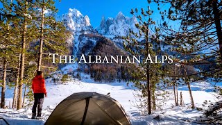 Solo Winter Camping at 5ºF in the Albanian Alps
