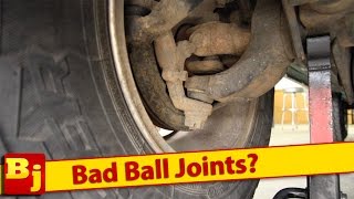 Bad Ball Joints? How To Tell