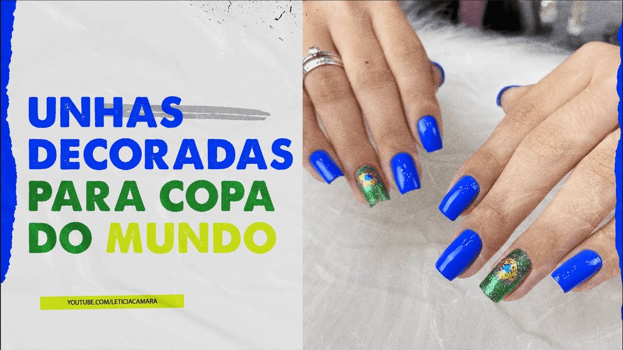 Unhas decoradas para a Copa do Mundo: 5 ideias para se inspirar