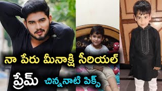 Naa Peru Meenakshi Serial Prem Childhood Photosnaa Peru Meenakshi Serial Tharun Tej Family Photos