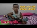 Keren anak umur 2 tahun belajar ukulele