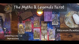 Myths & Legends Unboxing and 1st impressions (from dislike to love in one hour)