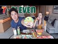 Singaporean 7-Eleven Lunch | MUKBANG