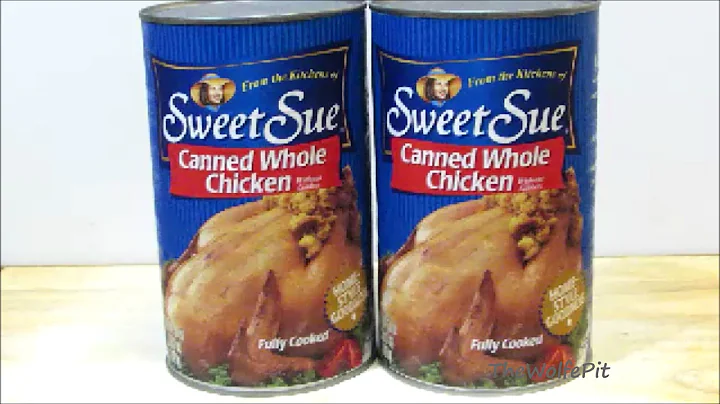 Whole Chicken In a CAN - WHY? - WHAT ARE WE EATING?