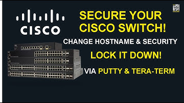 How to Change Cisco Switch Hostname and Secure Enable Secret Password