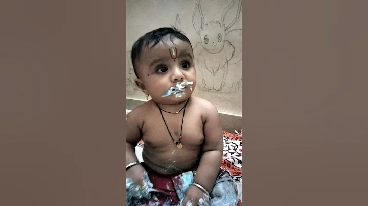 sons first Birthday smash Cake ll virlhHog #love #virlshot #cutebaby #tranding