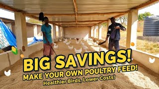 Shocking Update Making Our Own Poultry Feed