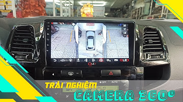 Trải nghiệm camera 360° trên xe Toyota Fortuner 2014 | Camera 360 độ Qled | Quốc Enter