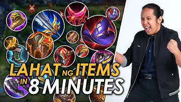 Lahat ng Items in 8 Minutes | HoK Pinoy Guide