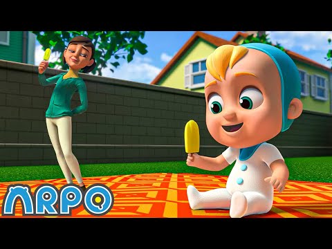 アイスがぬすまれた！！！| ロボットのアルポ | 幼児向けアニメ