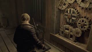 RESIDENT EVIL 4 Farm Village Replaced Wooden Cog Xbox Series X 11.12.24