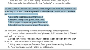 FIRST QUARTER – SECOND SUMMATIVE TEST IN SCIENCE 6 READ ALOUD