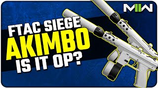 Best Akimbo FTAC Siege Setup in Modern Warfare II!