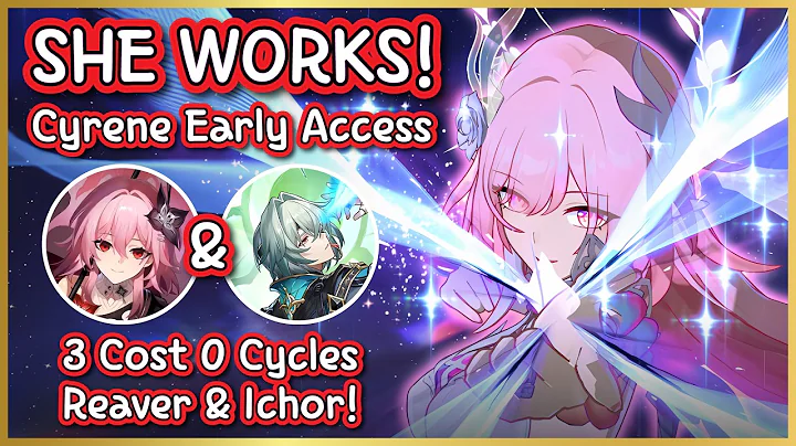 E0S0 Cyrene ACTUALLY WORKS!? | Anaxa & Evernight 3 Cost 0 Cycles MoC12 | HSR Early Access