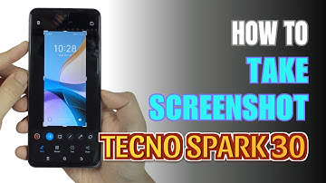 How to Take Screenshot TECNO SPARK 30