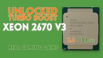 Unlocked Turbo Boost Xeon 2670v3: Real Gaming Gains | Overclocking & Benchmarks