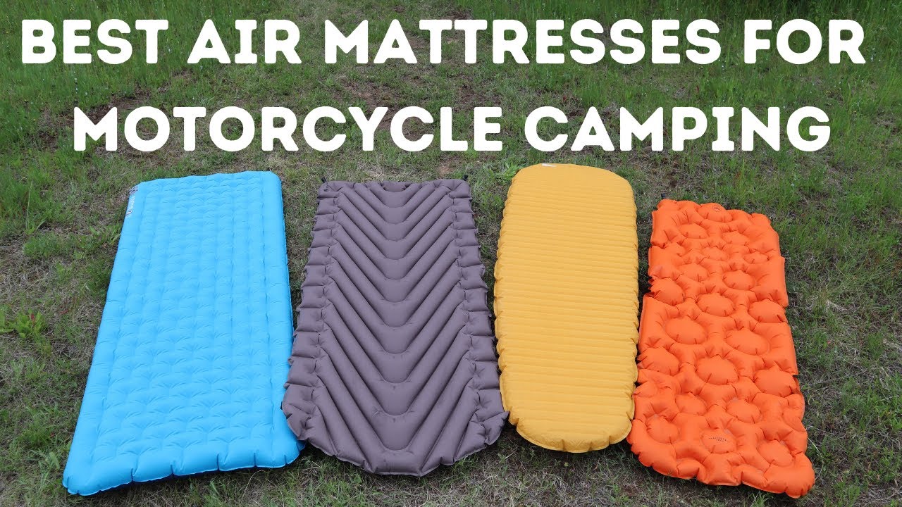 The Sleeping Mat and Bag Guide for Motorcycle Camping