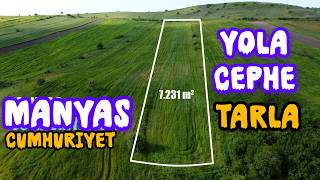 BALIKESİR MANYAS CUMHURİYET MAHALLESINDE DOĞAYLA İÇ İÇE VERİMLİ YATIRIMLIK TARLA