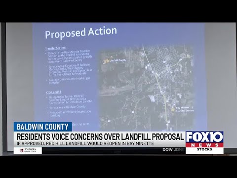 Final meeting held regarding Bay Minette landfill and transfer station