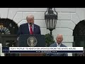 President Trump and the First Lady Participate in a Greeting with the King and Queen of the UK