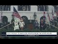 President Trump and the First Lady Participate in a Greeting with the King and Queen of the UK