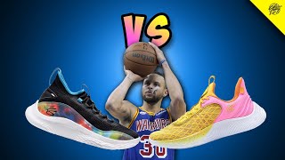 Under Armour Curry Flow 9 vs Under Armour Curry Flow 8! screenshot 5
